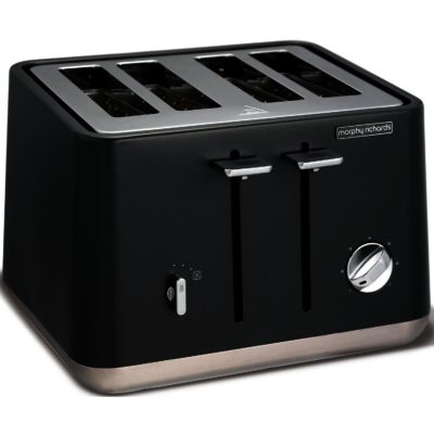Morphy Richards 240004 Aspect 4 Slice Toaster in Titanium Morphy Richards 240004 Aspect 4 Slice Toaster in Titanium